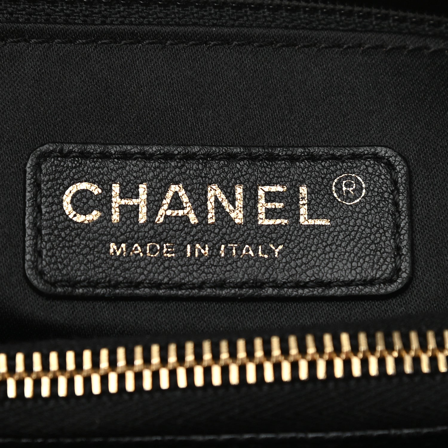 Chanel Caviar Quilted Grand Shopping Tote GST Black 6 of 9