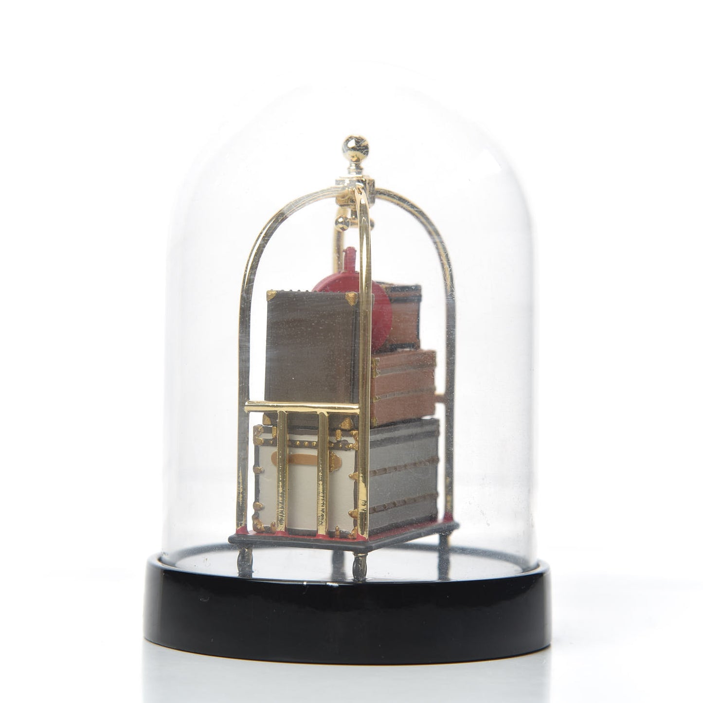 Porters Trolley Snow Globe Boule A Neige