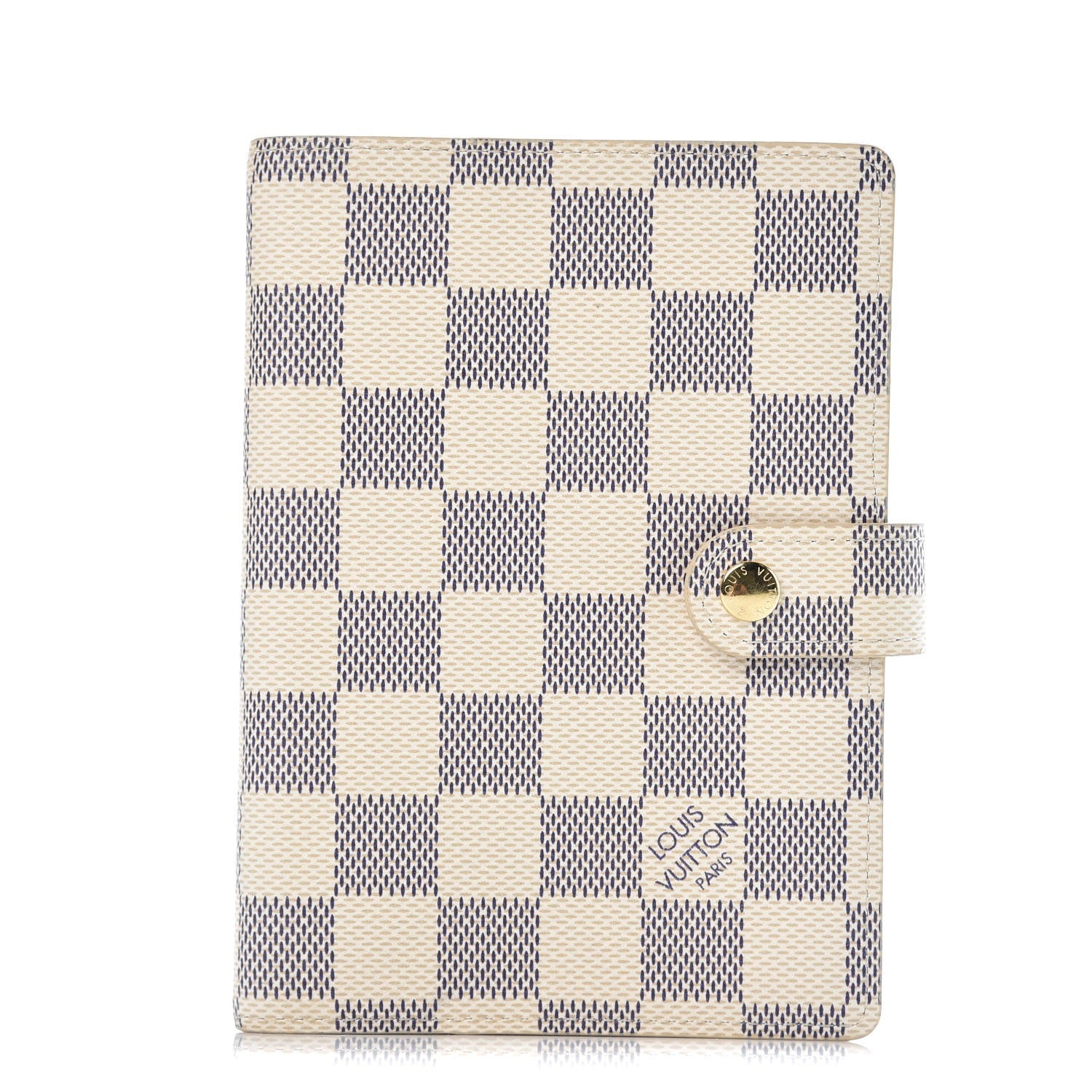 Louis Vuitton Damier Azur Small Ring Agenda Cover 1 of 9