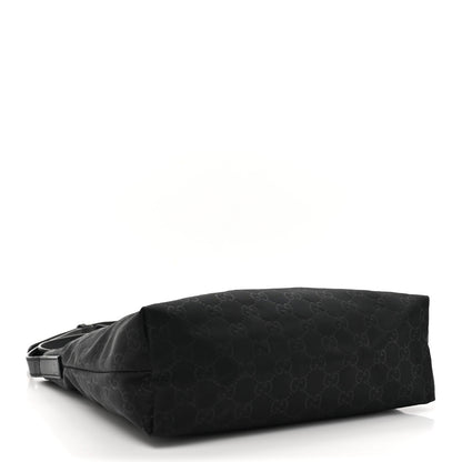 Gucci Nylon Monogram Messenger Black 4 of 13