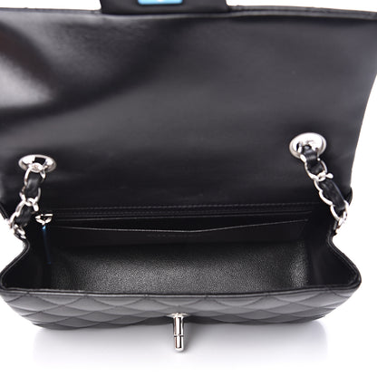 Chanel Lambskin Quilted Mini Rectangular Flap Black 4 of 11
