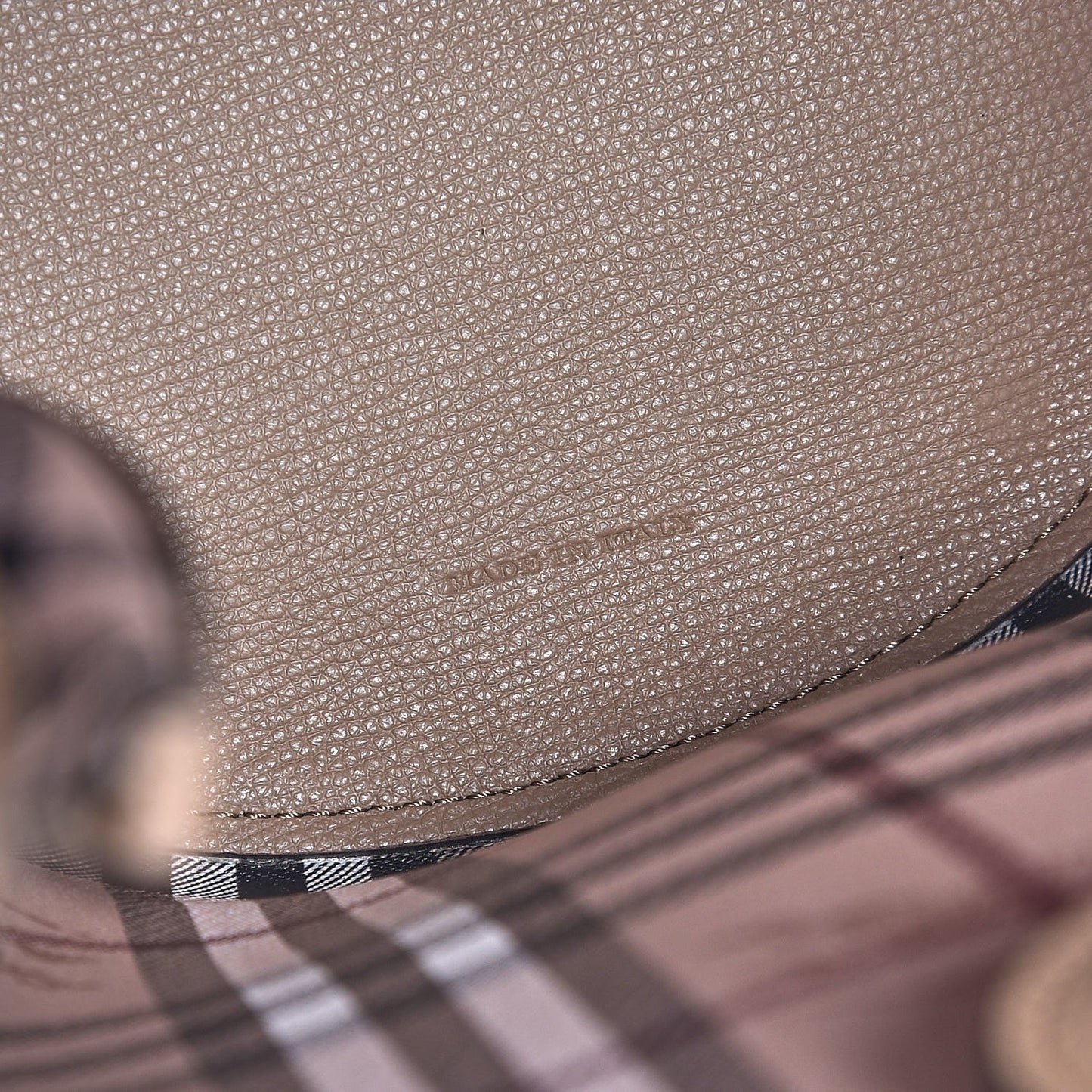 Calfskin Small Lorne Bucket Crossbody Natural