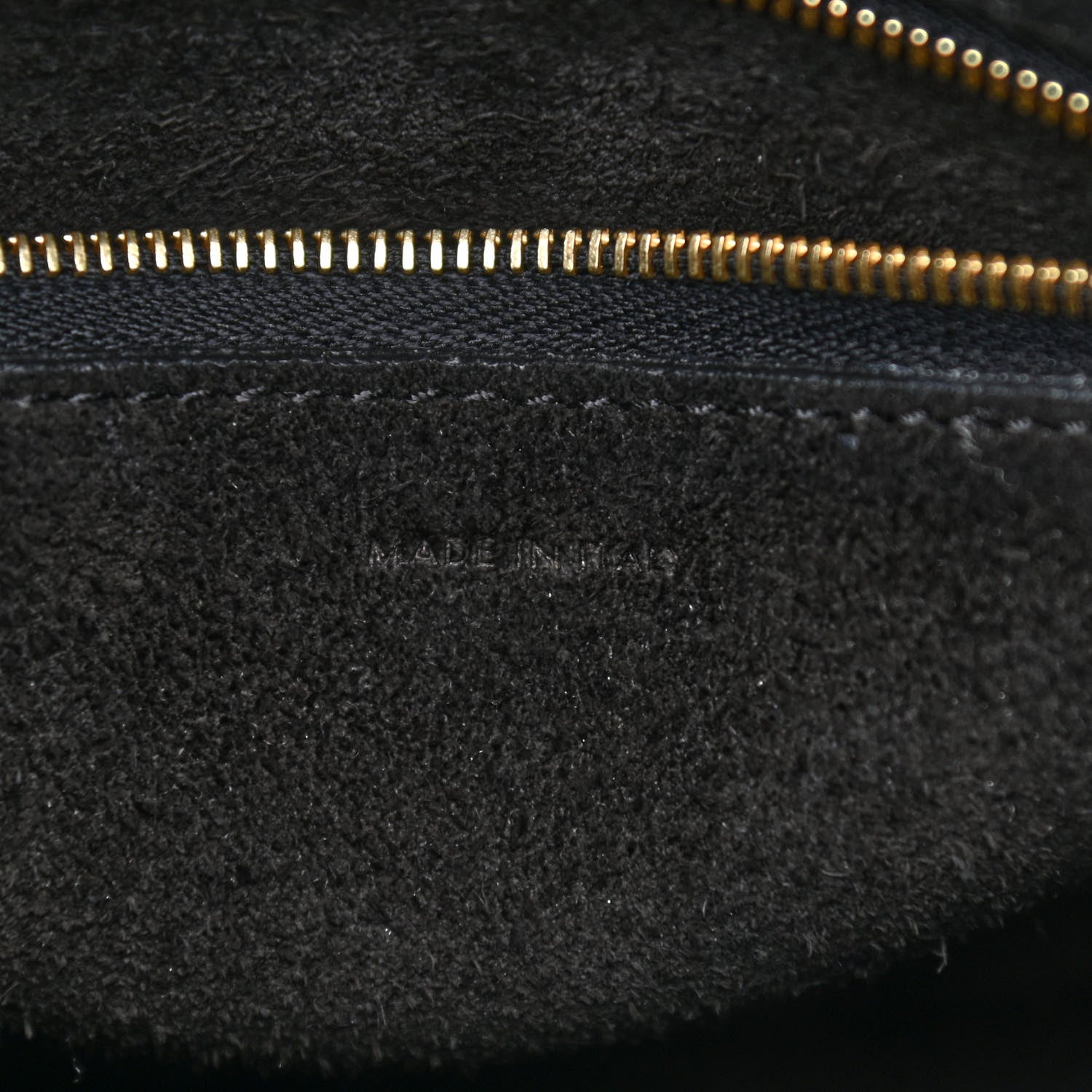 Celine Soft Grained Calfskin Small Sangle Bucket Bag Black 6 of 9