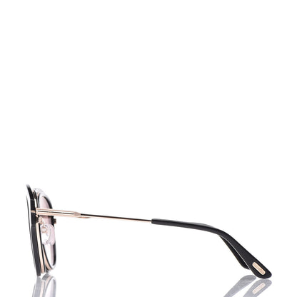 Tom Ford Mia Soft Rounded Sunglasses TF574 Black 3 of 6