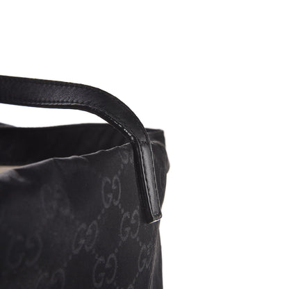 Gucci Nylon Monogram Large Tote Black 10 of 12