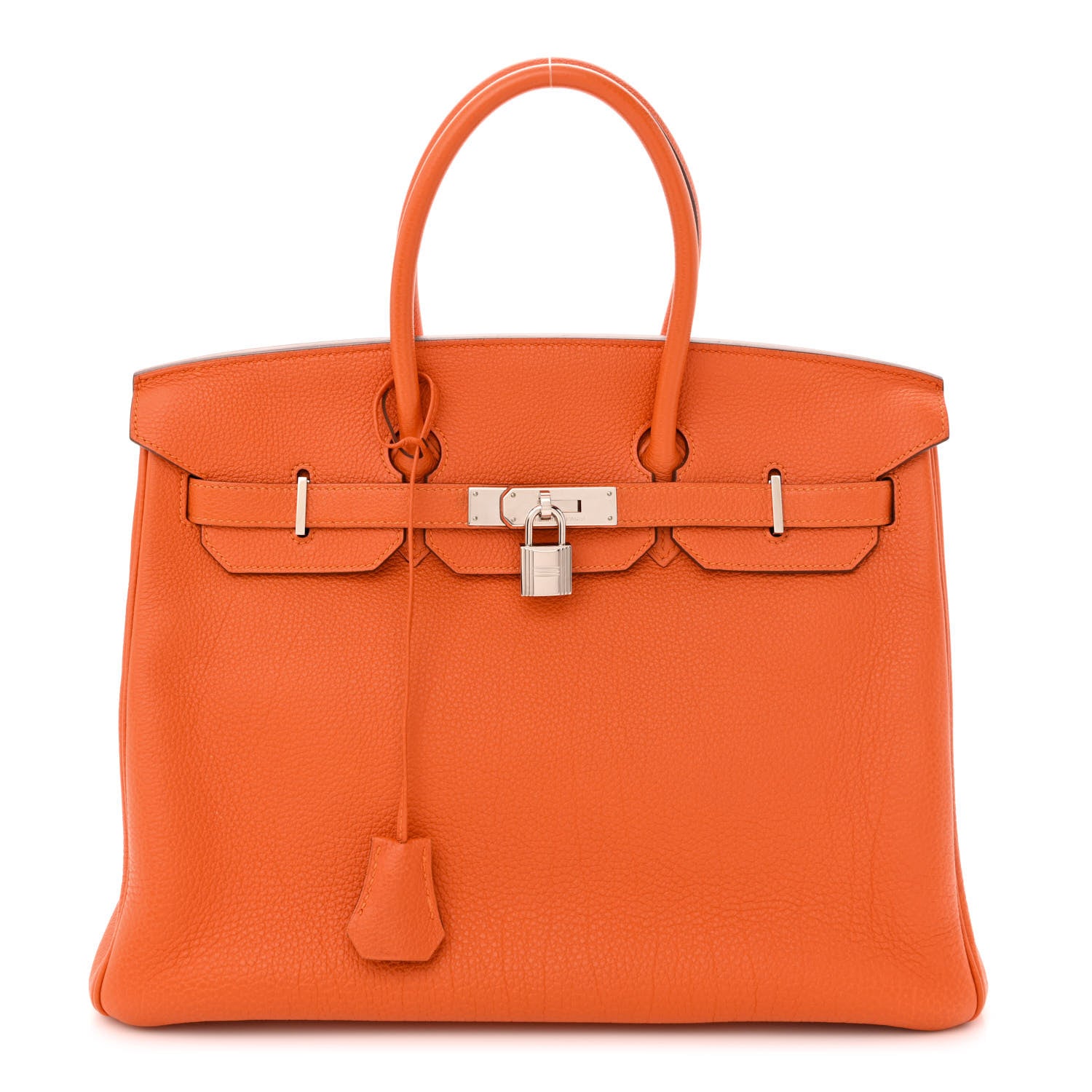 Hermes Togo Birkin 35 Orange 1 of 11