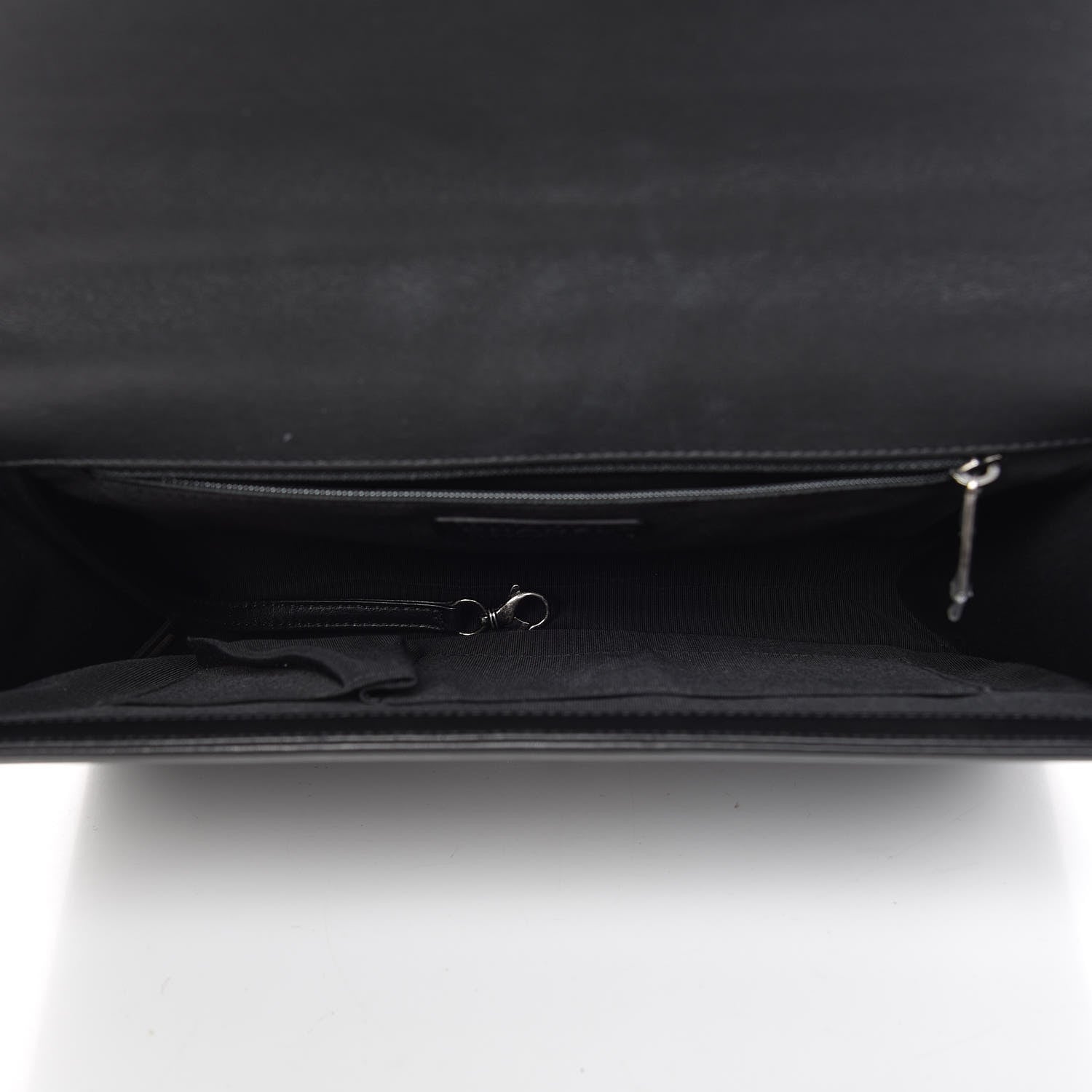 Chanel Calfskin Quilted Large Boy Flap Black 7 of 11