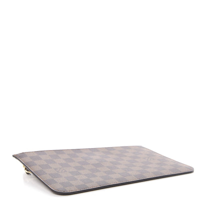 Louis Vuitton Damier Ebene Neverfull MM GM Pochette 4 of 10