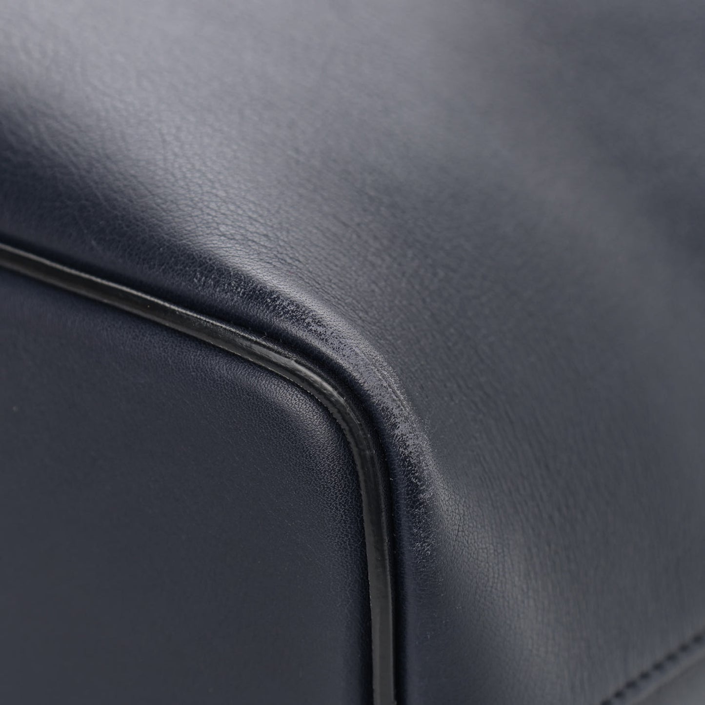 Lambskin Small Soft Cube Satchel Navy