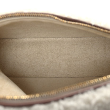 Loro Piana CashFur Calfskin L19 Extra Pocket Pouch Ancient Paper 5 of 9