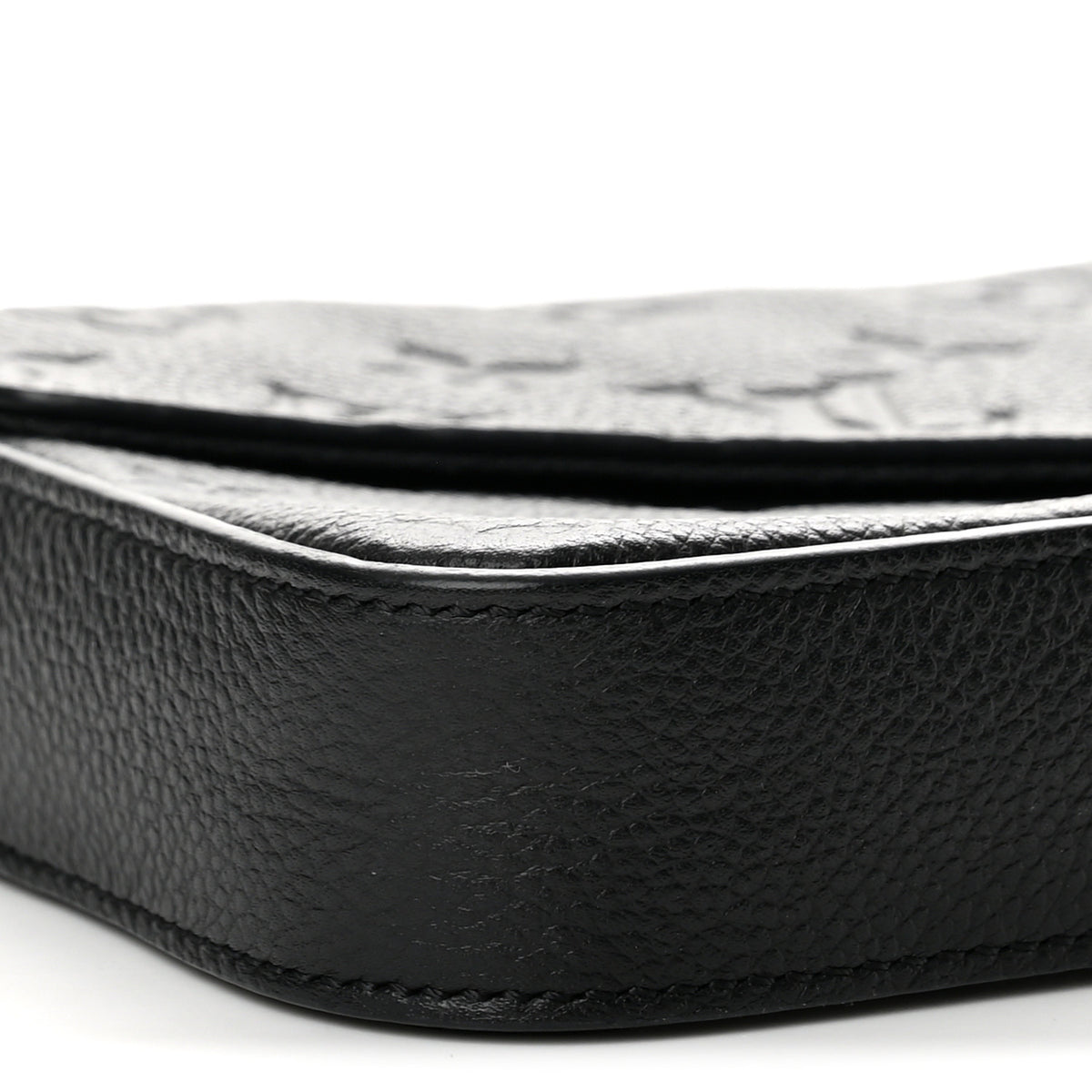 Louis Vuitton Empreinte Pochette Felicie Chain Wallet Black 9 of 11