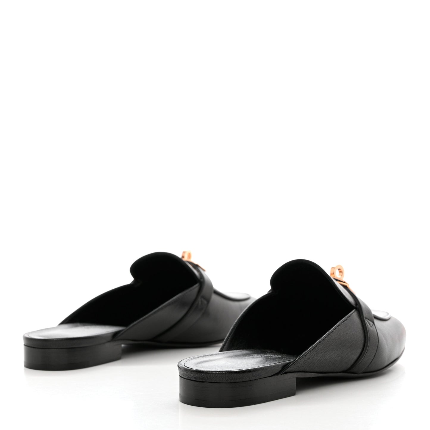 Goatskin Oz Mules 36 Black