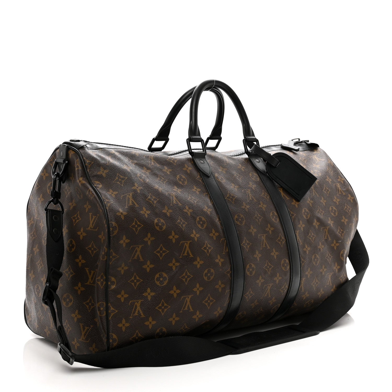 Louis Vuitton Monogram Waterproof Keepall Bandouliere 55 2 of 11