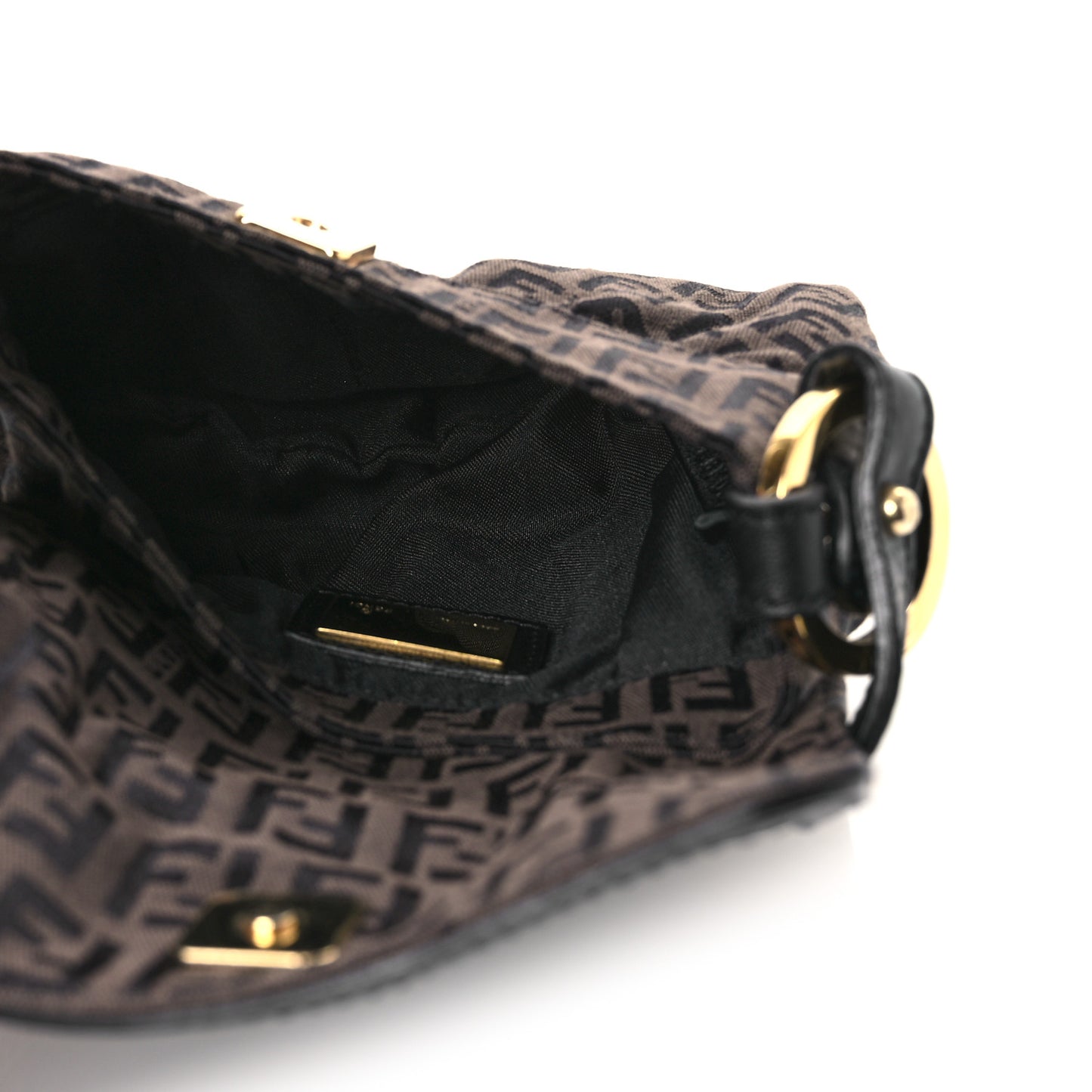 Zucchino Mini Chef Shoulder Bag Tobacco Moro Black