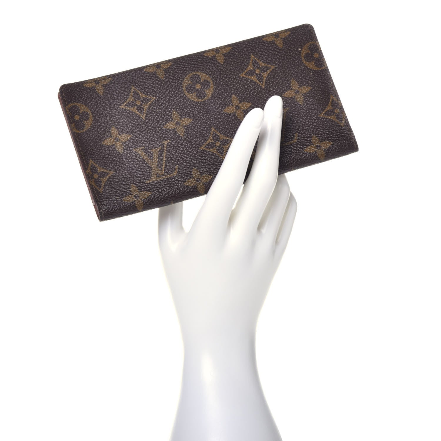 Louis Vuitton Monogram Checkbook Holder Wallet Cover 2 of 6