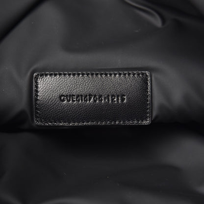 Saint Laurent Classic Cotton Canvas Monogram Pouch Black 7 of 8