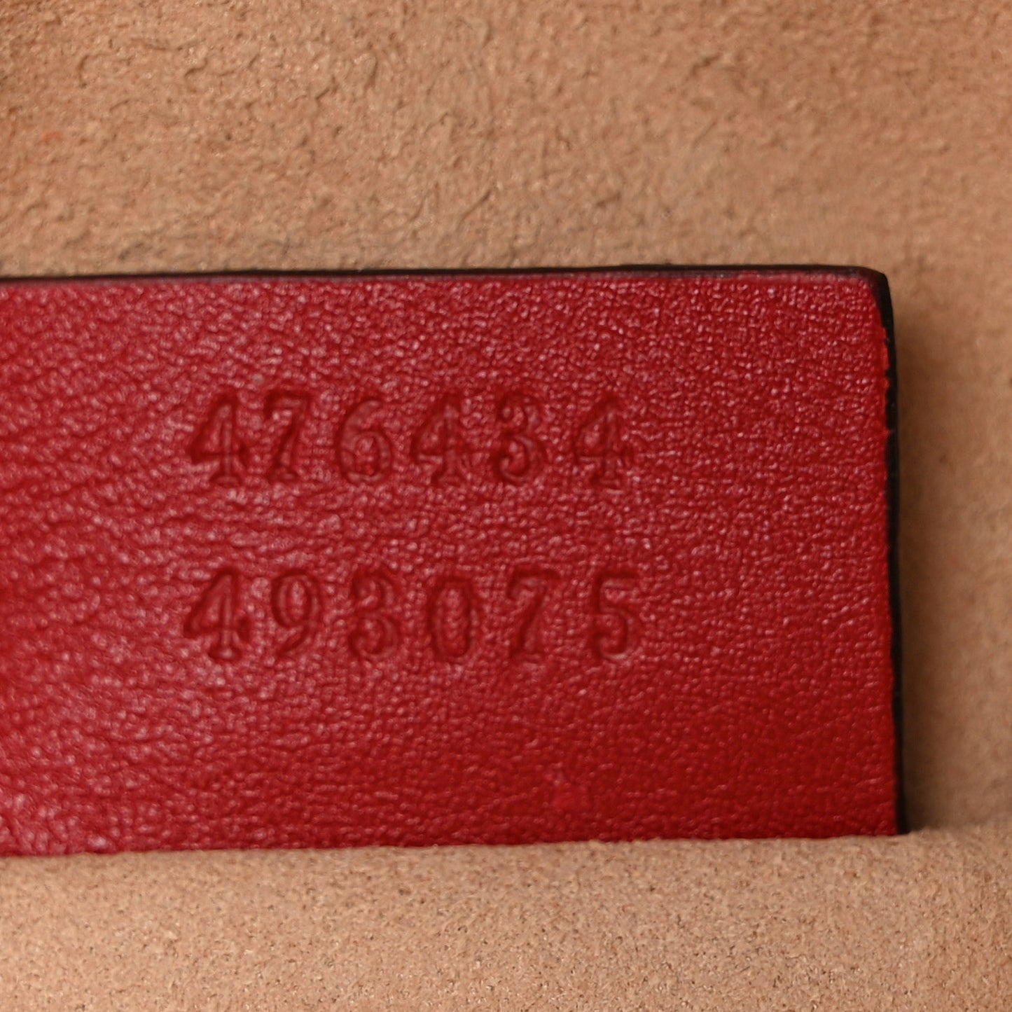 Calfskin Matelasse GG Marmont Belt Bag 85 34 Hibiscus Red