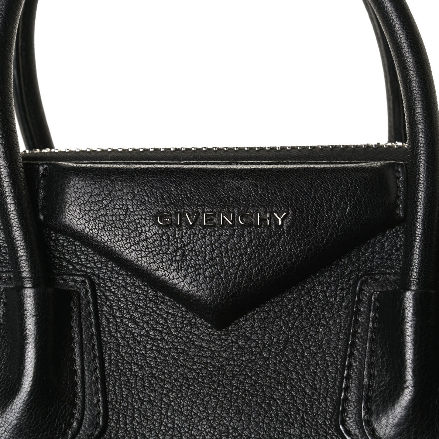 Sugar Goatskin Small Antigona Black