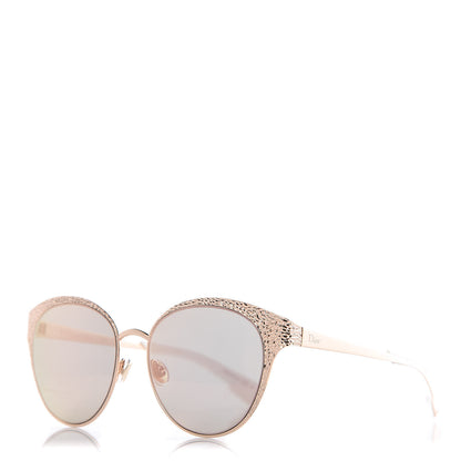 Christian Dior Metal Mirrored Unique Limited Edition Sunglasses Gold 1 of 9