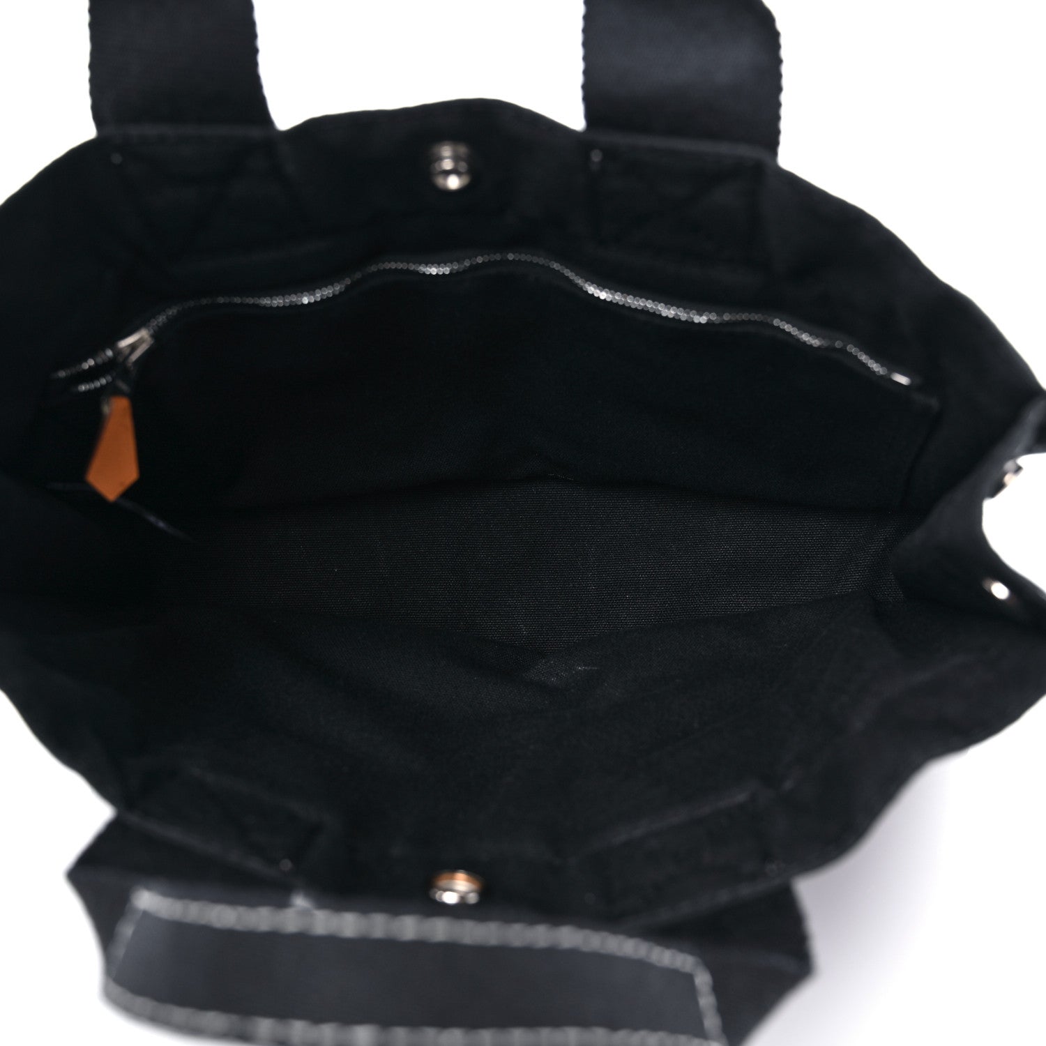 Hermes Canvas Fourre Tout PM Black 4 of 10