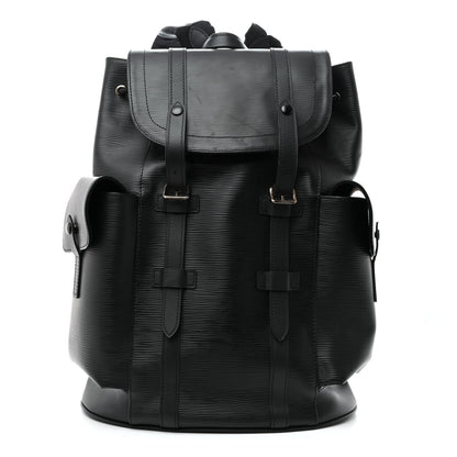 Louis Vuitton Epi Christopher Backpack PM Black 1 of 12