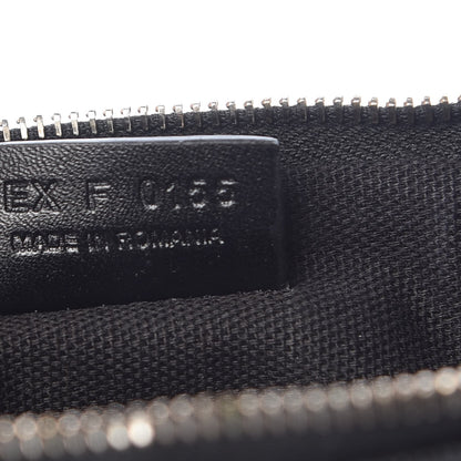 Givenchy Textured Coated Canvas Bambi Print Medium Cosmetic Pouch Black 7 of 10