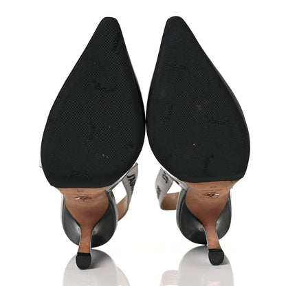 Christian Dior Patent Ribbon J'Adior Slingback 100mm Pumps 38 Black 5 of 8