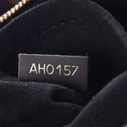 Louis Vuitton Cuir Taurillon Damier Ebene Normandy Black 8 of 9