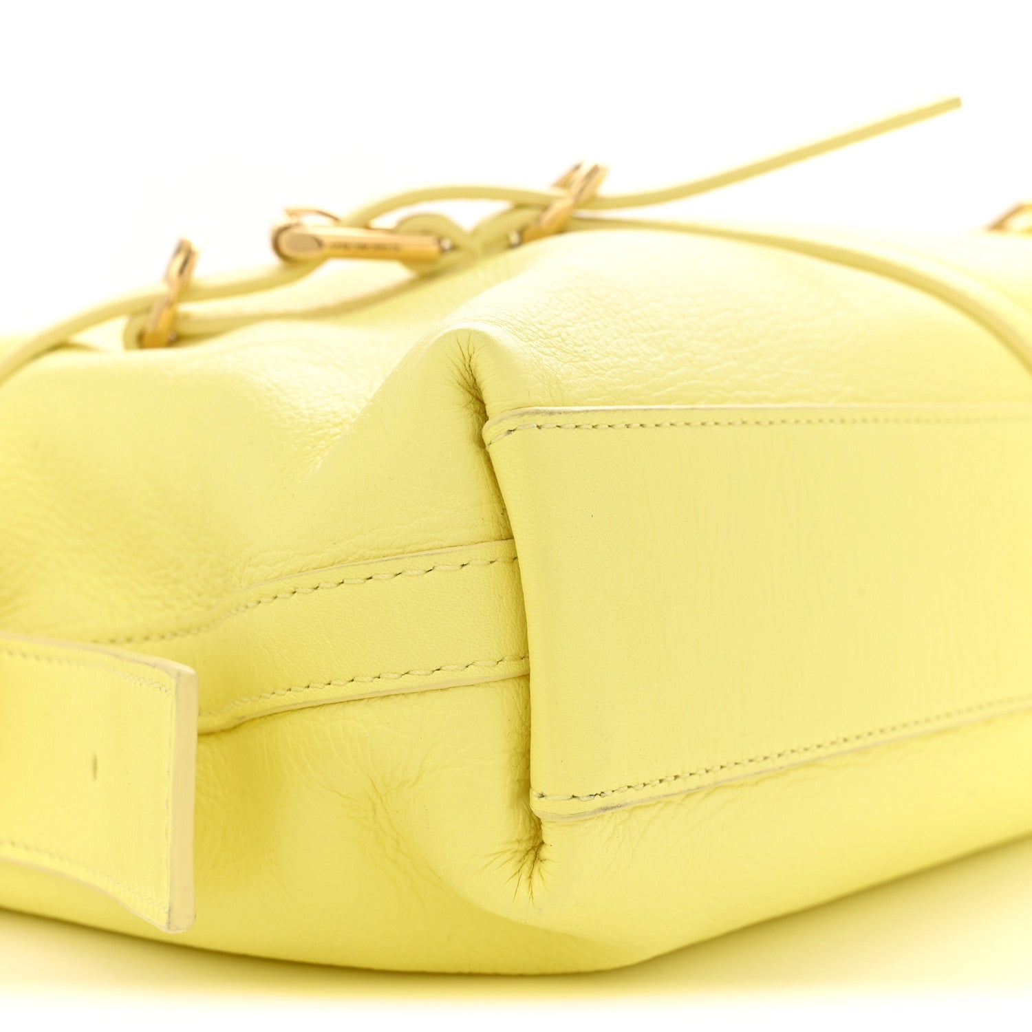 Givenchy Calfskin Medium Voyou Bag Soft Yellow 9 of 10