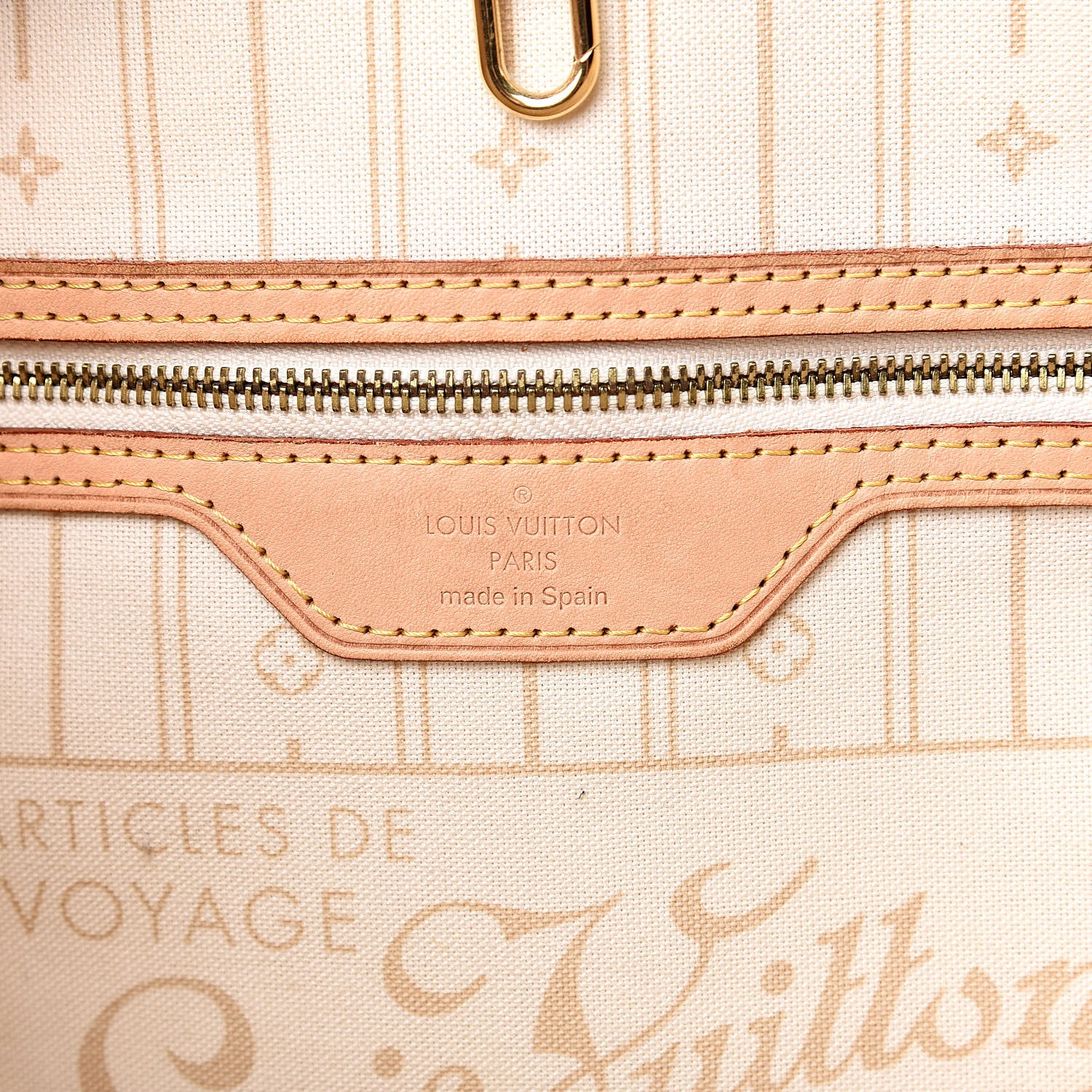 Louis Vuitton Damier Azur Neverfull MM 6 of 13