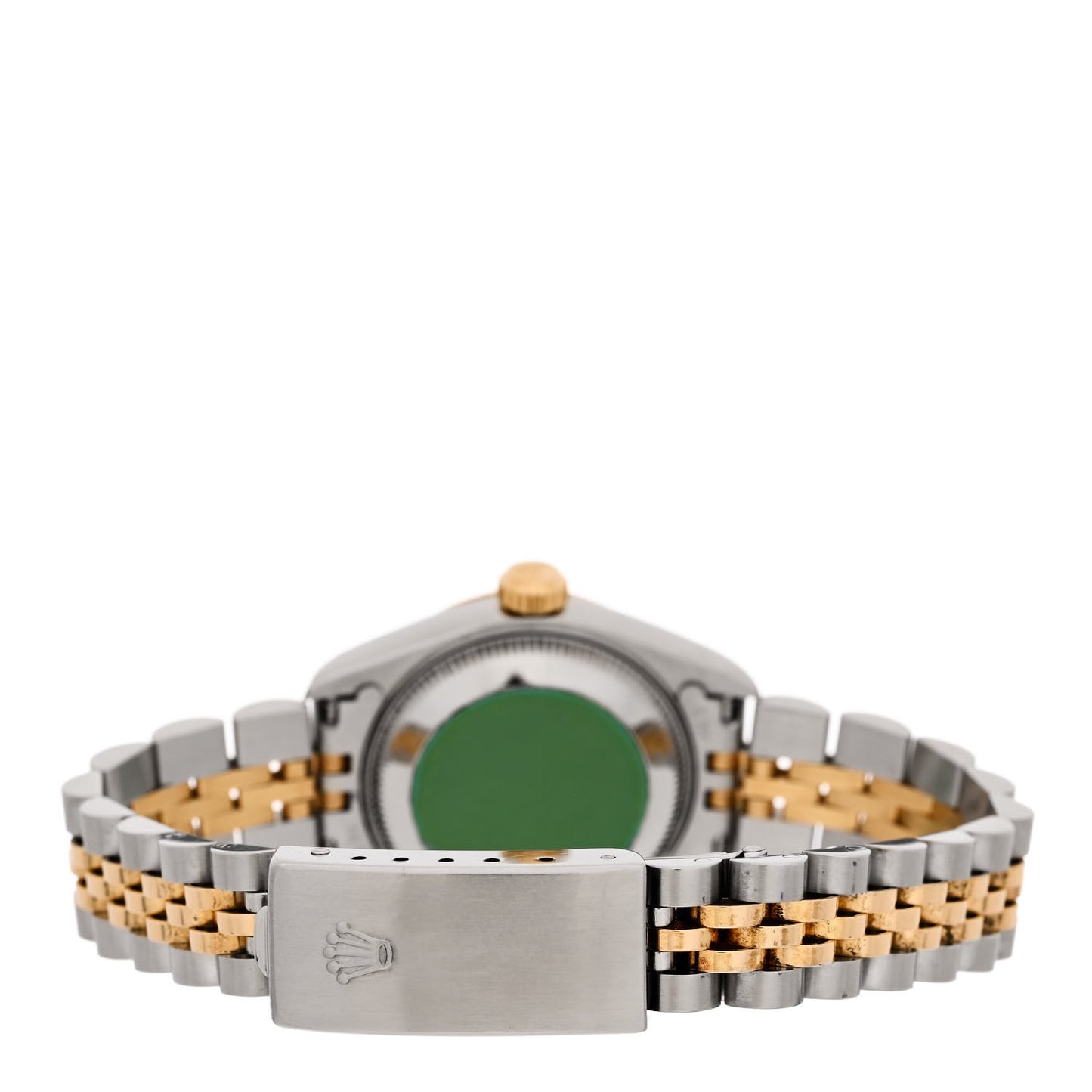 Stainless Steel 18K Yellow Gold Diamond 26mm Oyster Perpetual Datejust Watch Champagne 79173