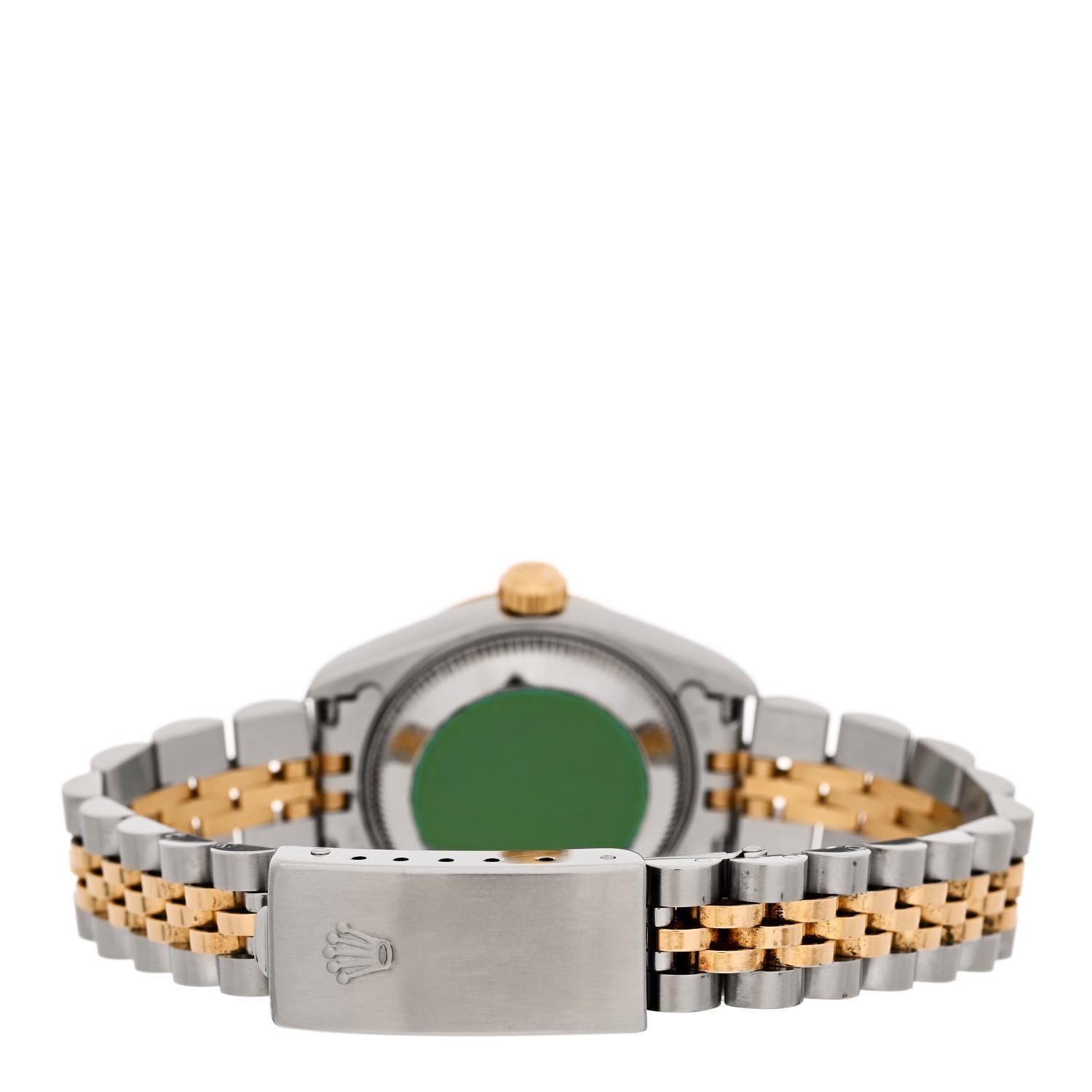 Rolex Stainless Steel 18K Yellow Gold Diamond 26mm Oyster Perpetual Datejust Watch Champagne 79173 3 of 4