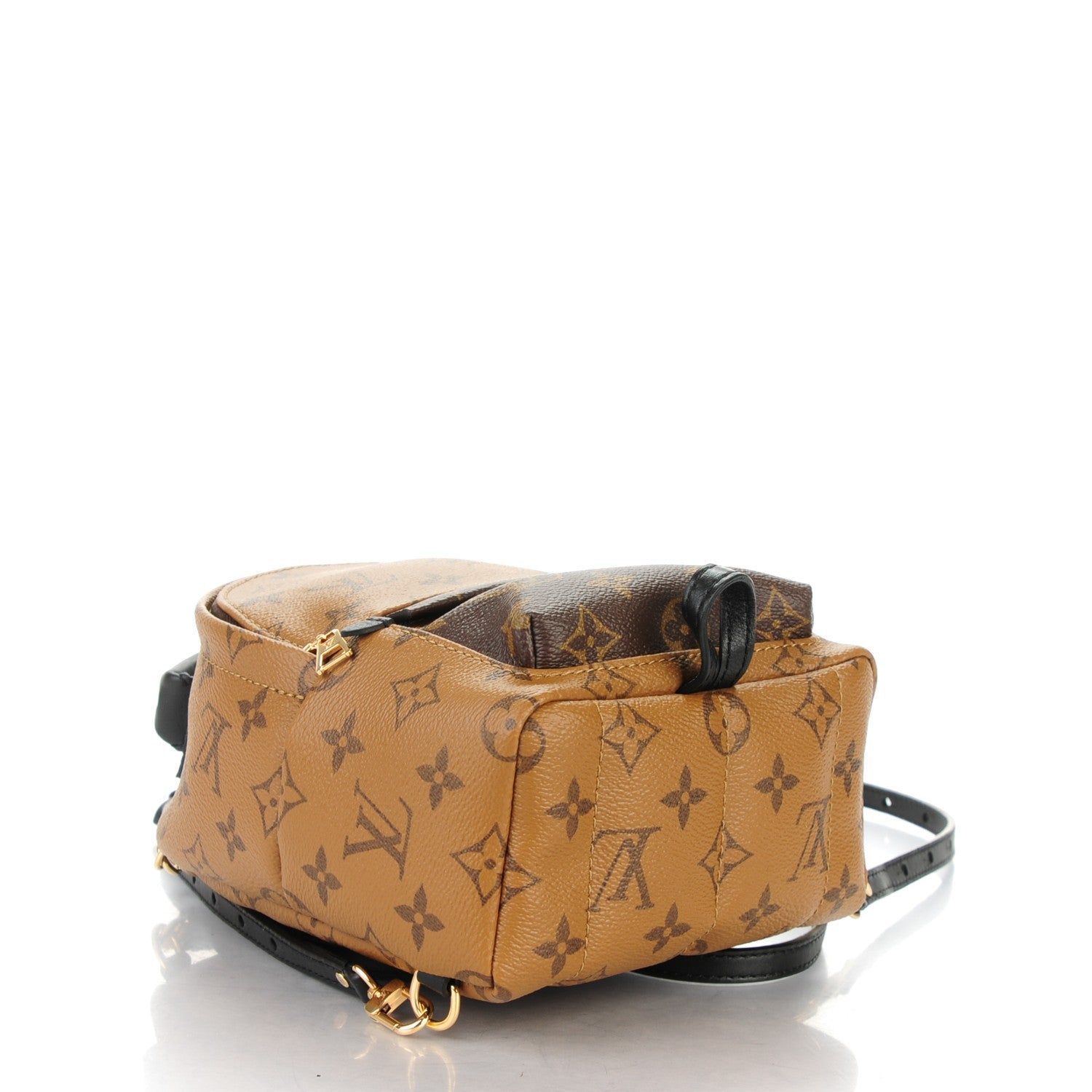 louis vuitton 2016 reverse monogram palm springs backpack mini Louis Vuitton Reverse Monogram Palm Springs Backpack Mini 172164 – FASHIONPHILE