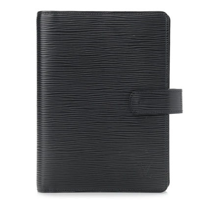 Louis Vuitton Epi Medium Ring Agenda Black 1 of 7