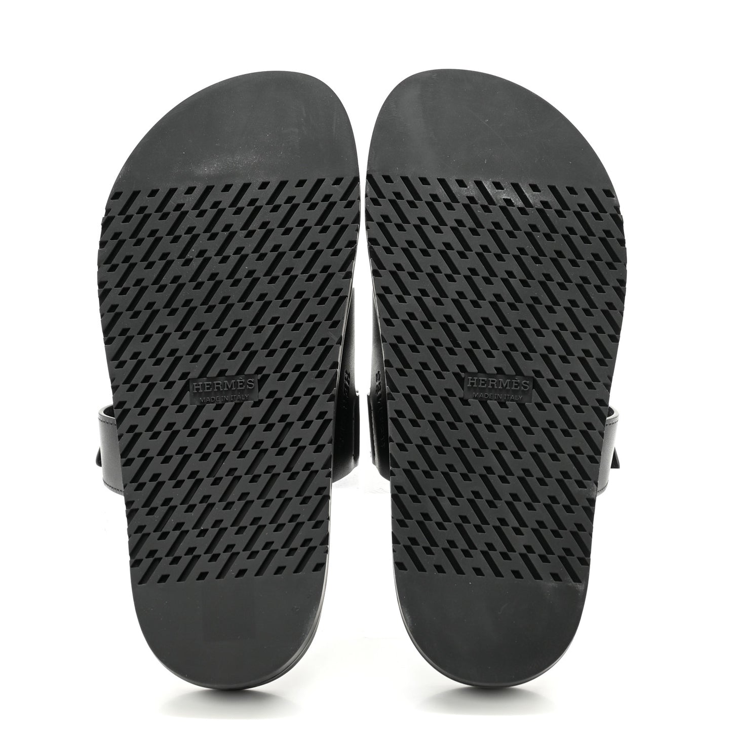 Calfskin Womens Chypre Sandals 38.5 Black