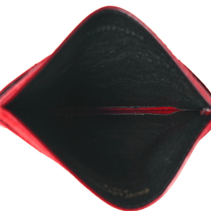 Saint Laurent Grain De Poudre Matelasse Chevron Monogram Credit Card Case 5 of 8