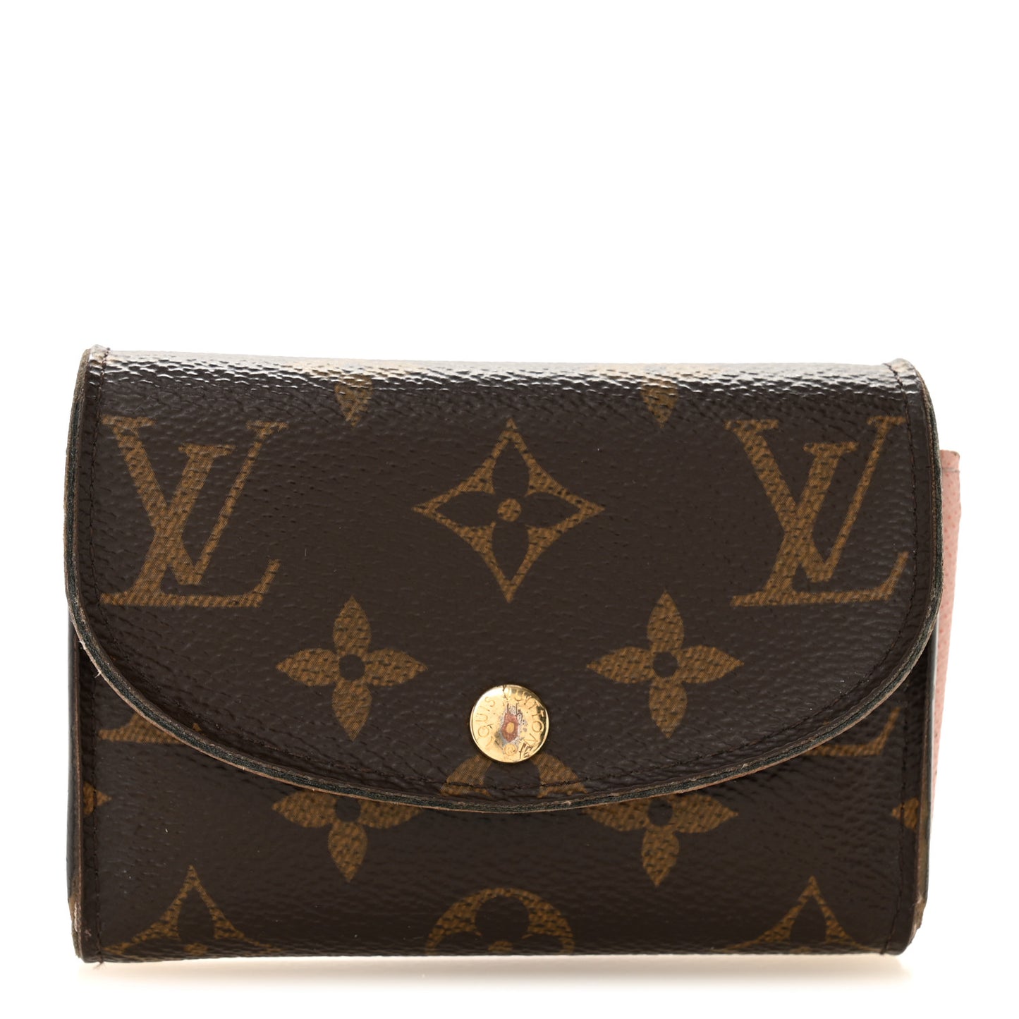 Monogram Rosalie Coin Purse Rose Ballerine