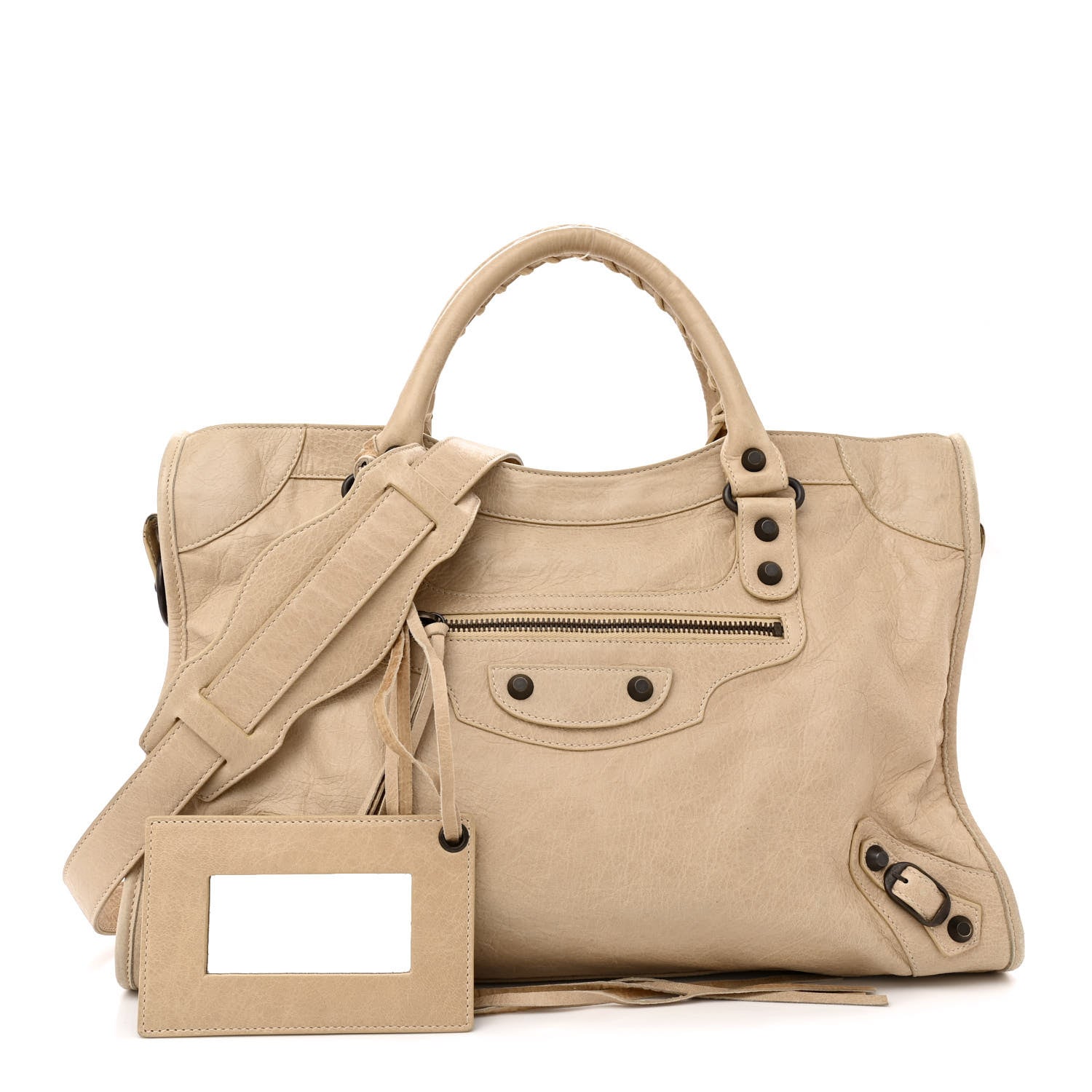 Balenciaga Agneau Classic Hardware City Sahara 1 of 17
