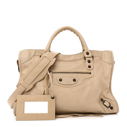 Balenciaga Agneau Classic Hardware City Sahara 1 of 17