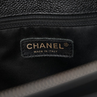 Chanel Caviar Quilted Grand Shopping Tote GST Black 6 of 17