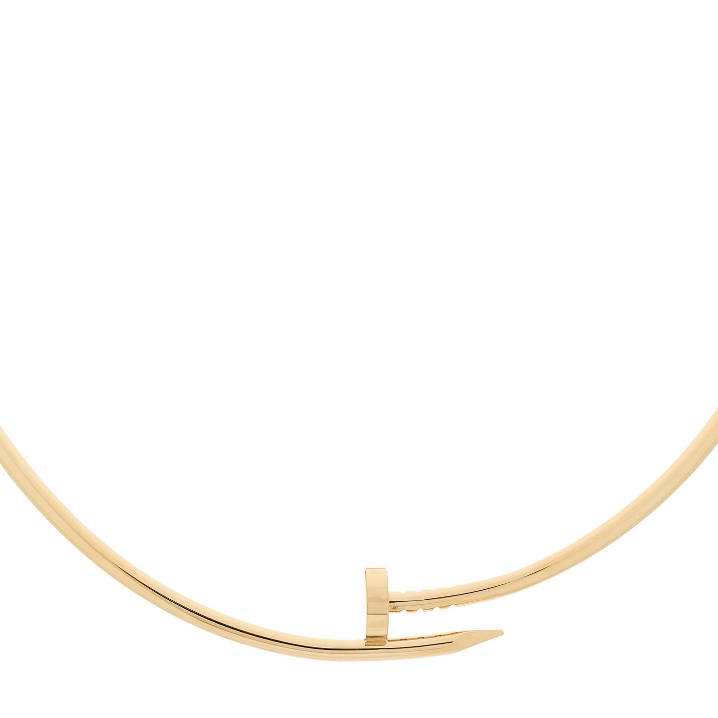 18K Yellow Gold 3mm Juste Un Clou Necklace
