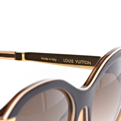 Louis Vuitton Petit Soupcon Cat Eye Sunglasses Z0487W Brown 6 of 8