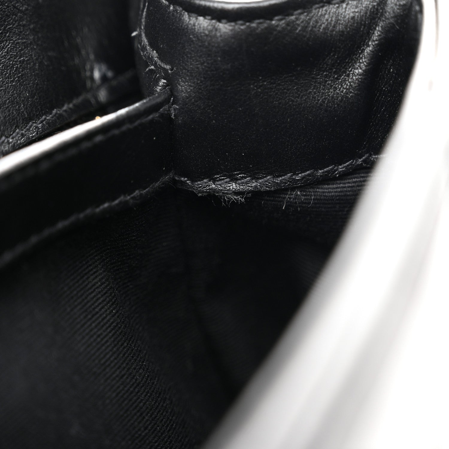Saint Laurent Calfskin Y Quilted Monogram Toy Loulou Crossbody Bag Black 14 of 15