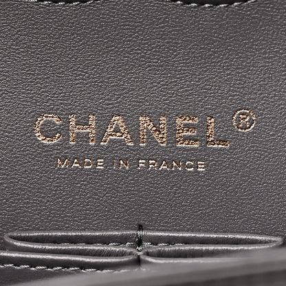 Chanel Gradient Lambskin Medium Double Flap Grey 6 of 10