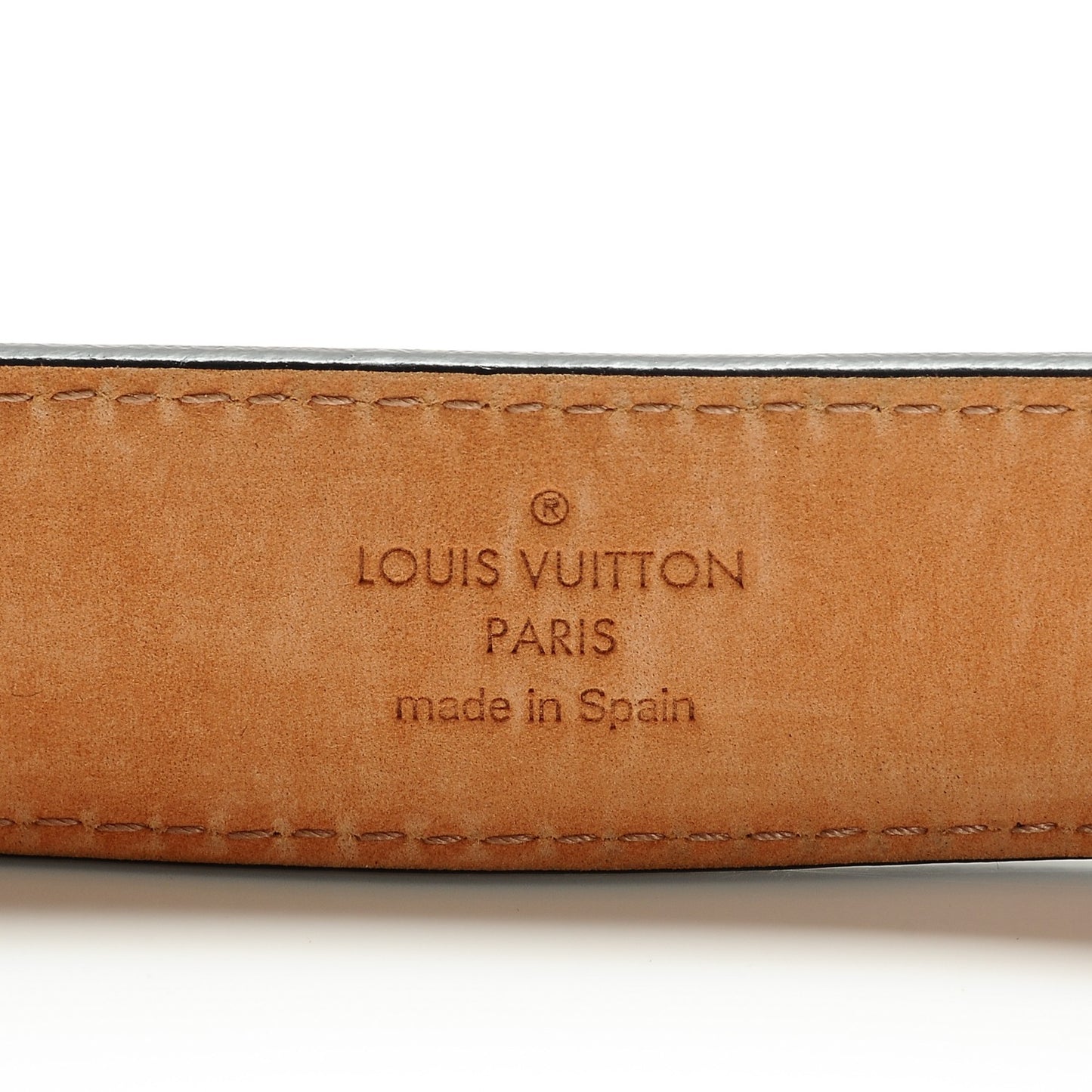 Epi LV Initiales Belt 85 34 Indigo