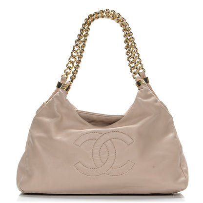 Chanel Calfskin Rodeo Drive Hobo Beige 1 of 14
