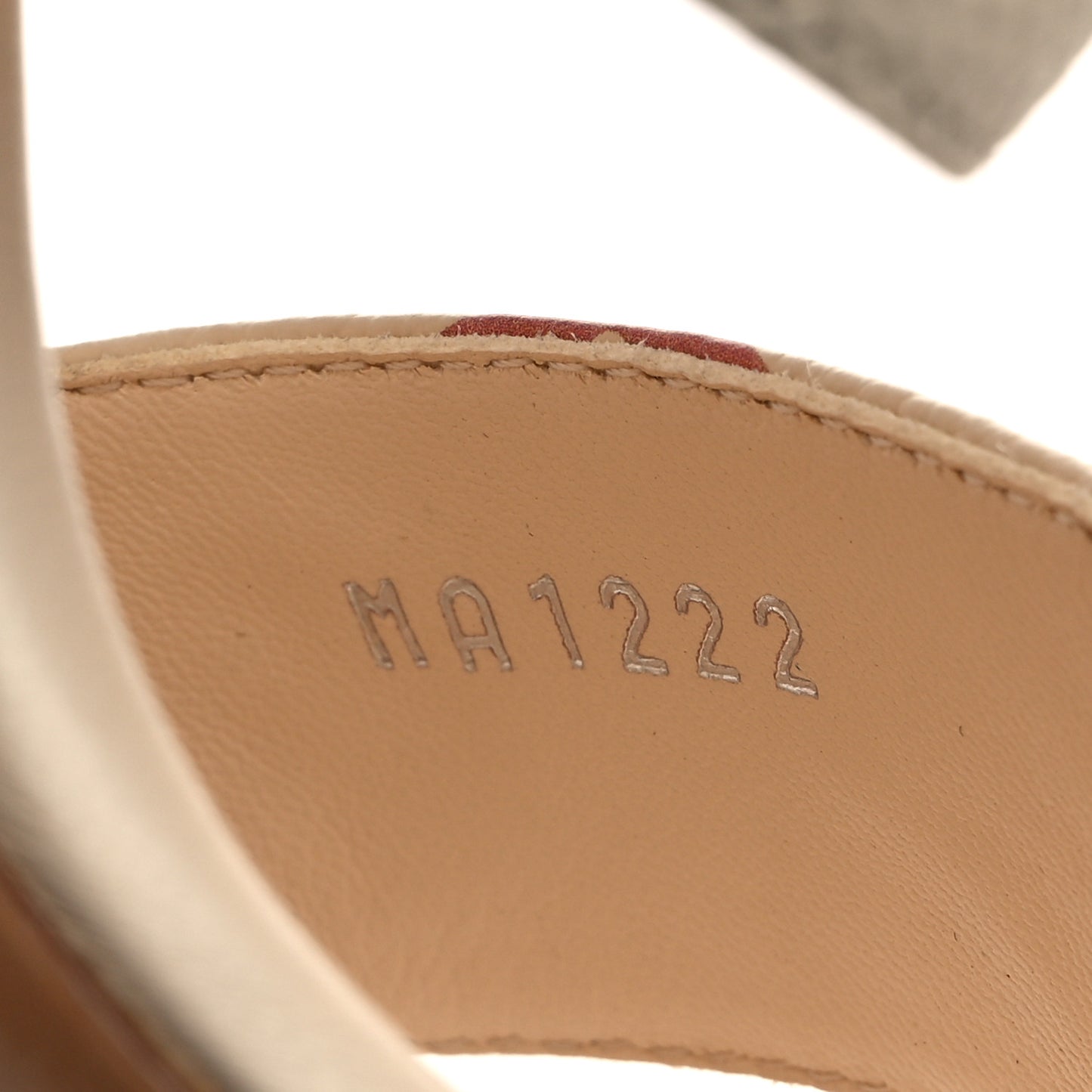 Calfskin Empreinte Silhouette Mules 38 Beige
