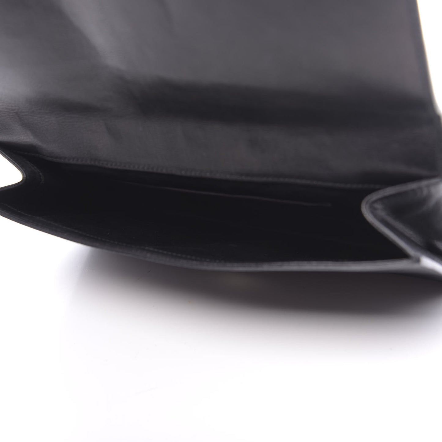 Calfskin Monogram Large Belle De Jour Clutch Black