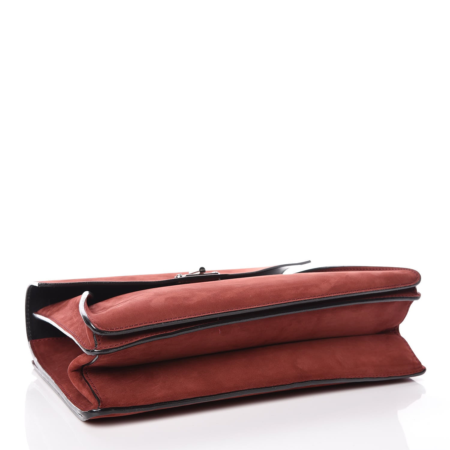 Proenza Schouler Nubuck Medium Hava Top Handle Bag Midnight Plum 4 of 14