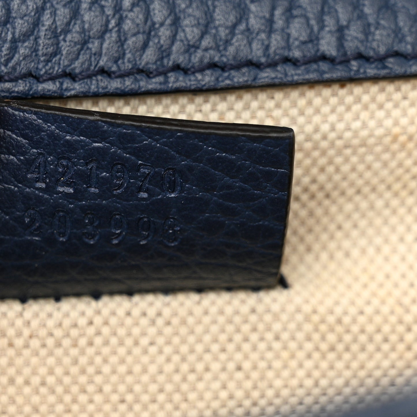 Dollar Calfskin Crystal Mini Dionysus Shoulder Bag Blue Agata Montana Sapphire